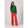 Textil Ženy Svetry Bewear Dámský klasický svetr Elyamour BK105 smaragdová Zelená