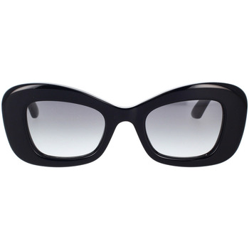 Hodinky & Bižuterie Ženy sluneční brýle McQ Alexander McQueen Occhiali da Sole  AM0434S 001 Černá