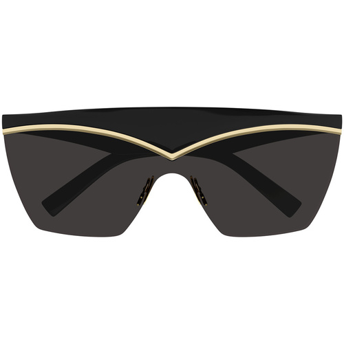 Hodinky & Bižuterie sluneční brýle Yves Saint Laurent Occhiali da Sole Saint Laurent SL 614 Mask 001 Černá