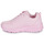 Boty Dívčí Nízké tenisky Skechers UNO LITE - EASY ZIP Růžová