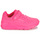 Boty Dívčí Nízké tenisky Skechers UNO LITE - CLASSIC Růžová
