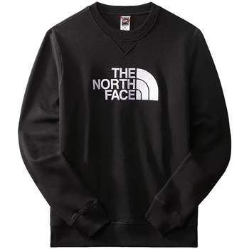 The North Face Mikiny Drew Peak Sweatshirt - Black - Černá
