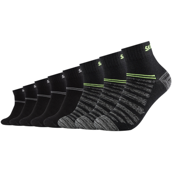 Skechers 3PPK Unisex Mesh Ventilation Quarter Socks Černá