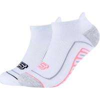 Spodní prádlo Sportovní ponožky  Skechers 2PPK Basic Cushioned Sneaker Socks Bílá