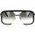 Hodinky & Bižuterie sluneční brýle Cazal Occhiali da Sole  682 002 Černá