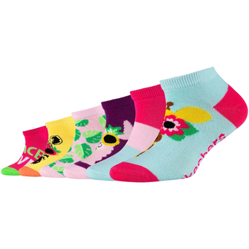 Spodní prádlo Dívčí Sportovní ponožky  Skechers 6PPK Girls Casual Fancy Sneaker Socks           