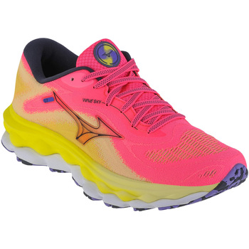 Boty Ženy Běžecké / Krosové boty Mizuno Wave Sky 7 Růžová