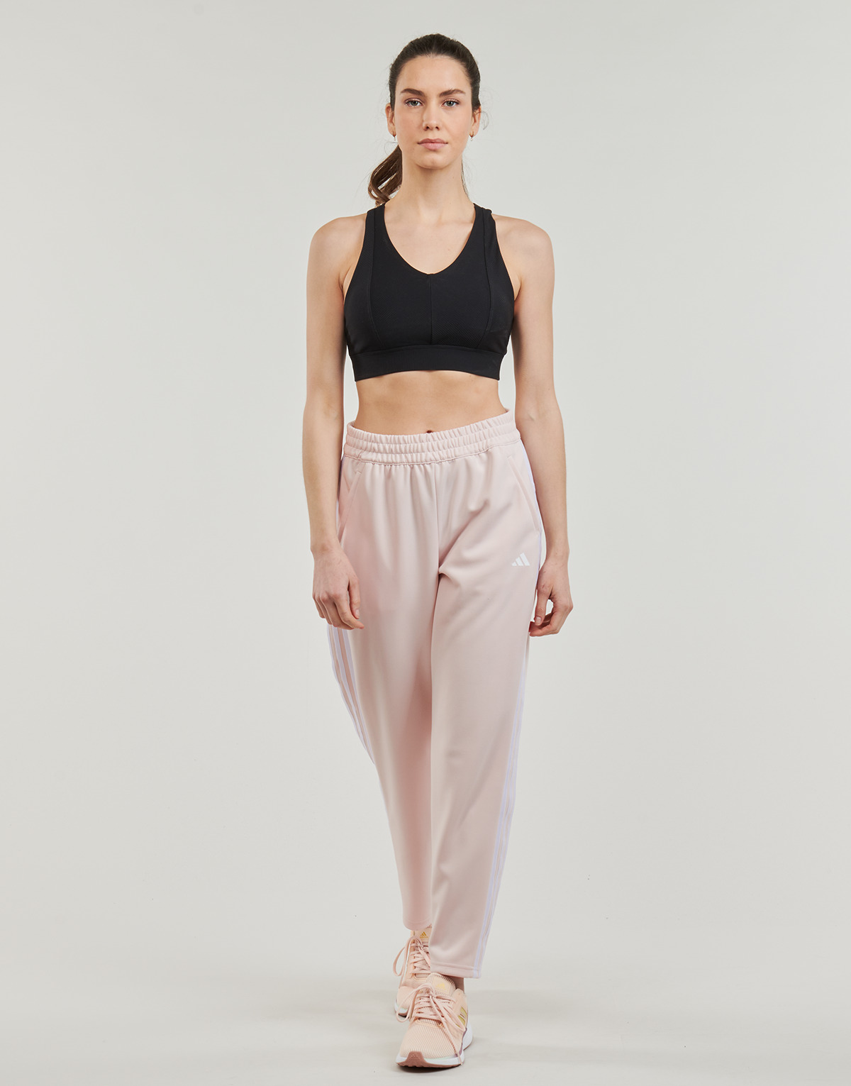 Textil Ženy Teplákové kalhoty adidas Performance TR-ES 3S PT Růžová