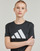 Textil Ženy Trička s krátkým rukávem adidas Performance RUN IT TEE Černá / Bílá