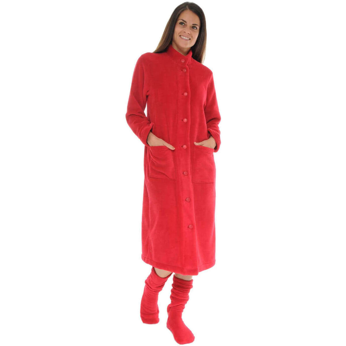 Textil Ženy Pyžamo / Noční košile Christian Cane JACINTHE 617683333 Červená