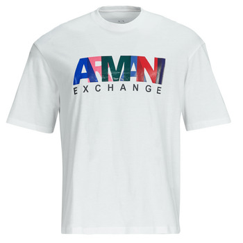 Armani Exchange Trička s krátkým rukávem 3DZTKA - Bílá