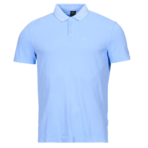 Textil Muži Polo s krátkými rukávy Armani Exchange 3DZFAB Modrá / Nebeská modř