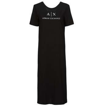 Armani Exchange Společenské šaty 3DYAAF - Černá