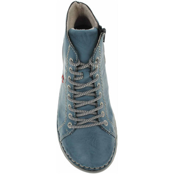 Rieker Dámská kotníková obuv  71510-14 blau Modrá