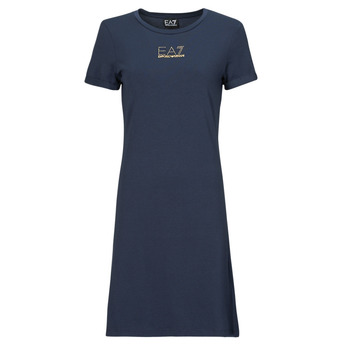 Textil Ženy Krátké šaty Emporio Armani EA7 ROBE TSHIRT Tmavě modrá
