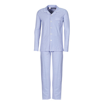 Polo Ralph Lauren Pyžamo L / S PJ SET-SLEEP-SET - Modrá