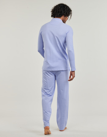 Polo Ralph Lauren L / S PJ SET-SLEEP-SET Modrá / Nebeská modř