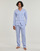 Textil Muži Pyžamo / Noční košile Polo Ralph Lauren L / S PJ SET-SLEEP-SET Modrá / Nebeská modř