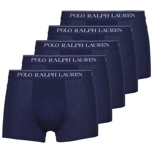 Spodní prádlo Muži Boxerky Polo Ralph Lauren CLSSIC TRUNK-5 PACK-TRUNK Tmavě modrá