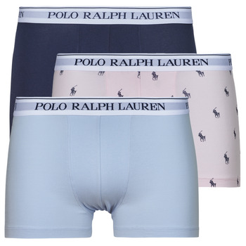 Spodní prádlo Muži Boxerky Polo Ralph Lauren CLSSIC TRUNK-3 PACK-TRUNK Modrá / Růžová / Tmavě modrá