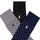 Doplňky  Ponožky Polo Ralph Lauren 86255PK-3PK DOT-CREW SOCK-3 PACK Černá / Šedá / Tmavě modrá