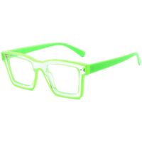 Hodinky & Bižuterie sluneční brýle Veyrey Dámské brýle blokující modré světlo Twinklepond Hranaté Zelená