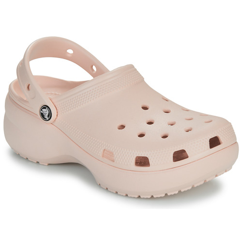 Boty Ženy Pantofle Crocs Classic Platform Clog W Růžová