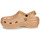 Boty Ženy Pantofle Crocs Classic Platform Glitter ClogW Béžová