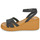 Boty Ženy Sandály Crocs Brooklyn Woven Ankle Strap Wdg Černá