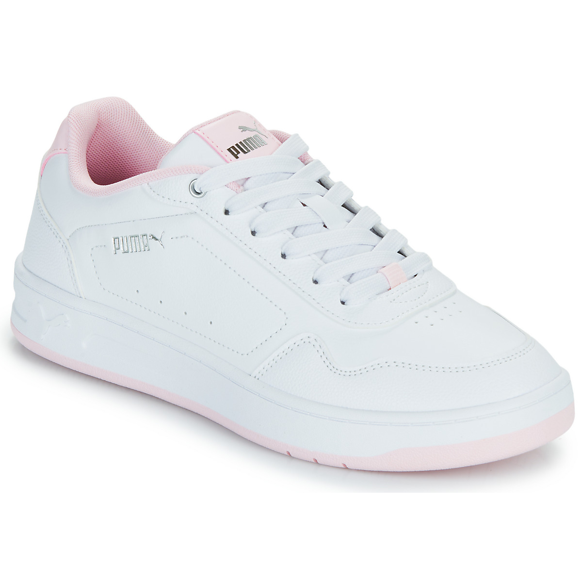 Boty Ženy Nízké tenisky Puma COURT CLASSIC Bílá / Růžová