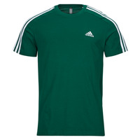 Textil Muži Trička s krátkým rukávem Adidas Sportswear M 3S SJ T Zelená / Bílá