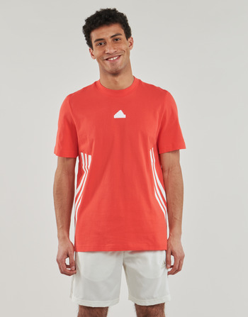 Adidas Sportswear M FI 3S REG T Oranžová / Bílá