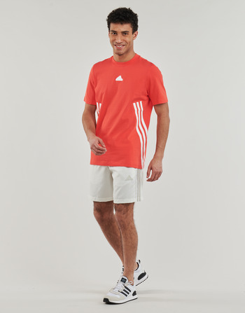 Adidas Sportswear M FI 3S REG T Oranžová / Bílá