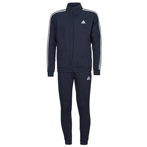 Textil Muži Teplákové soupravy Adidas Sportswear M 3S FL TT TS Tmavě modrá / Bílá
