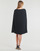 Textil Ženy Krátké šaty Lauren Ralph Lauren PETRA-LONG SLEEVE-COCKTAIL DRESS Černá