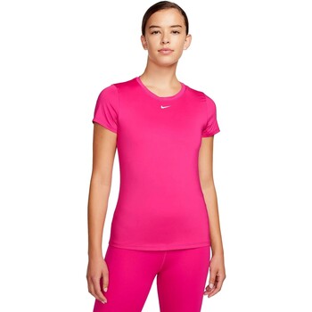 Textil Ženy Trička s krátkým rukávem Nike CAMISETA MUJER  DRI-FIT ONE DD0626 Růžová