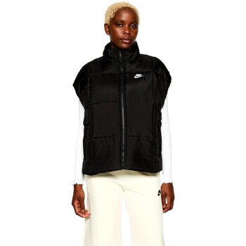 Textil Ženy Teplákové bundy Nike CHALECO MUJER  THRMR CLSC FB7679 Černá