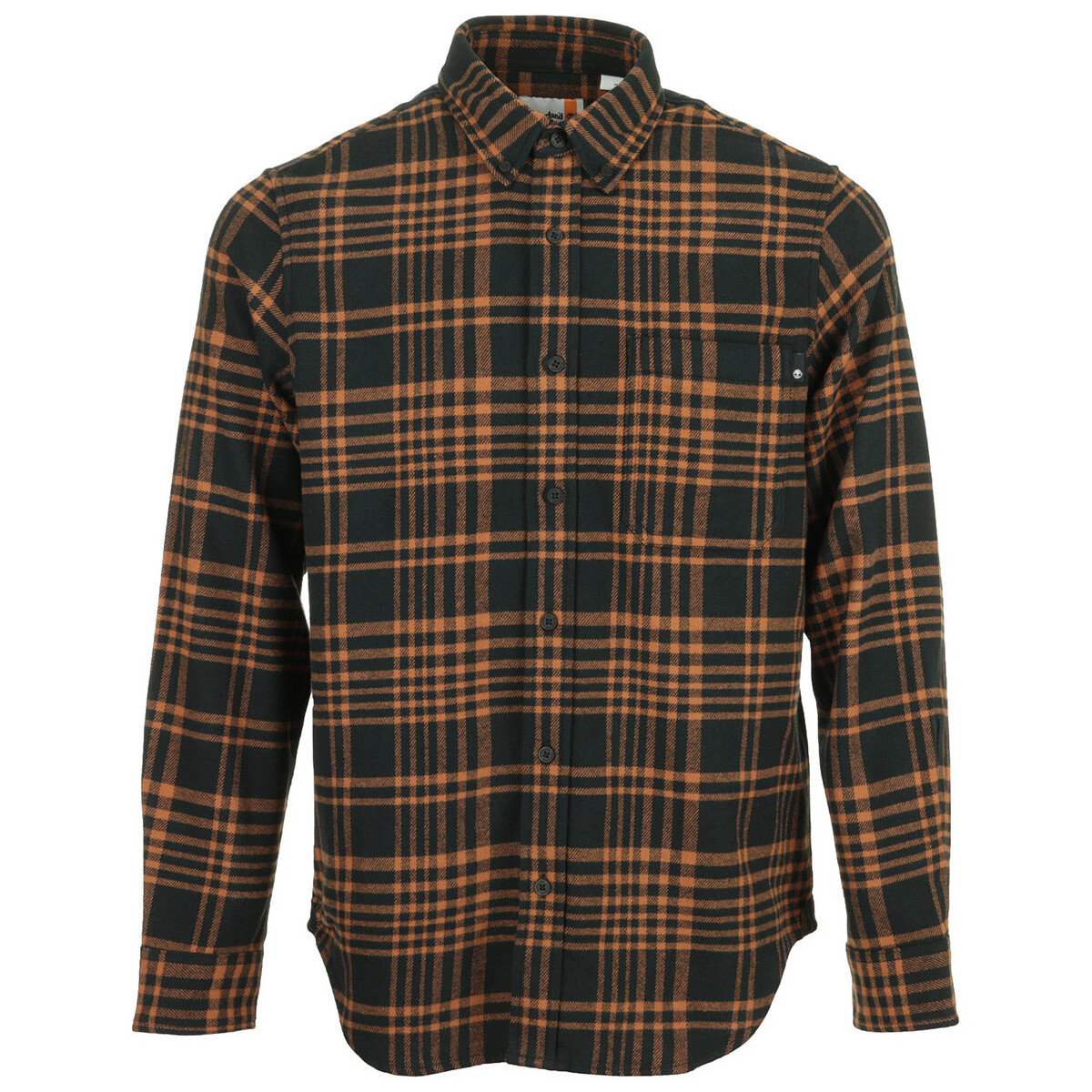 Textil Muži Košile s dlouhymi rukávy Timberland Ls Heavy Flannel Check Černá