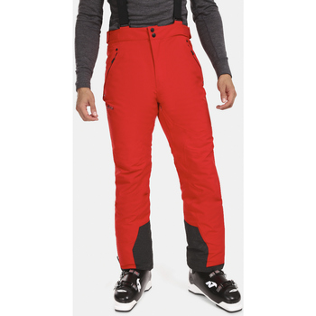 Textil Kalhoty Kilpi Pánské lyžařské kalhoty  METHONE-M Červená