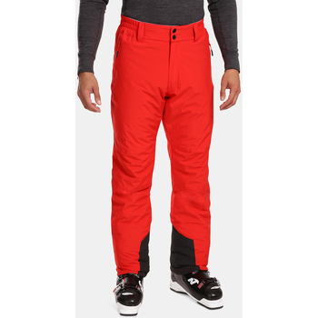 Kilpi Kalhoty Pánské lyžařské kalhoty GABONE-M - Červená
