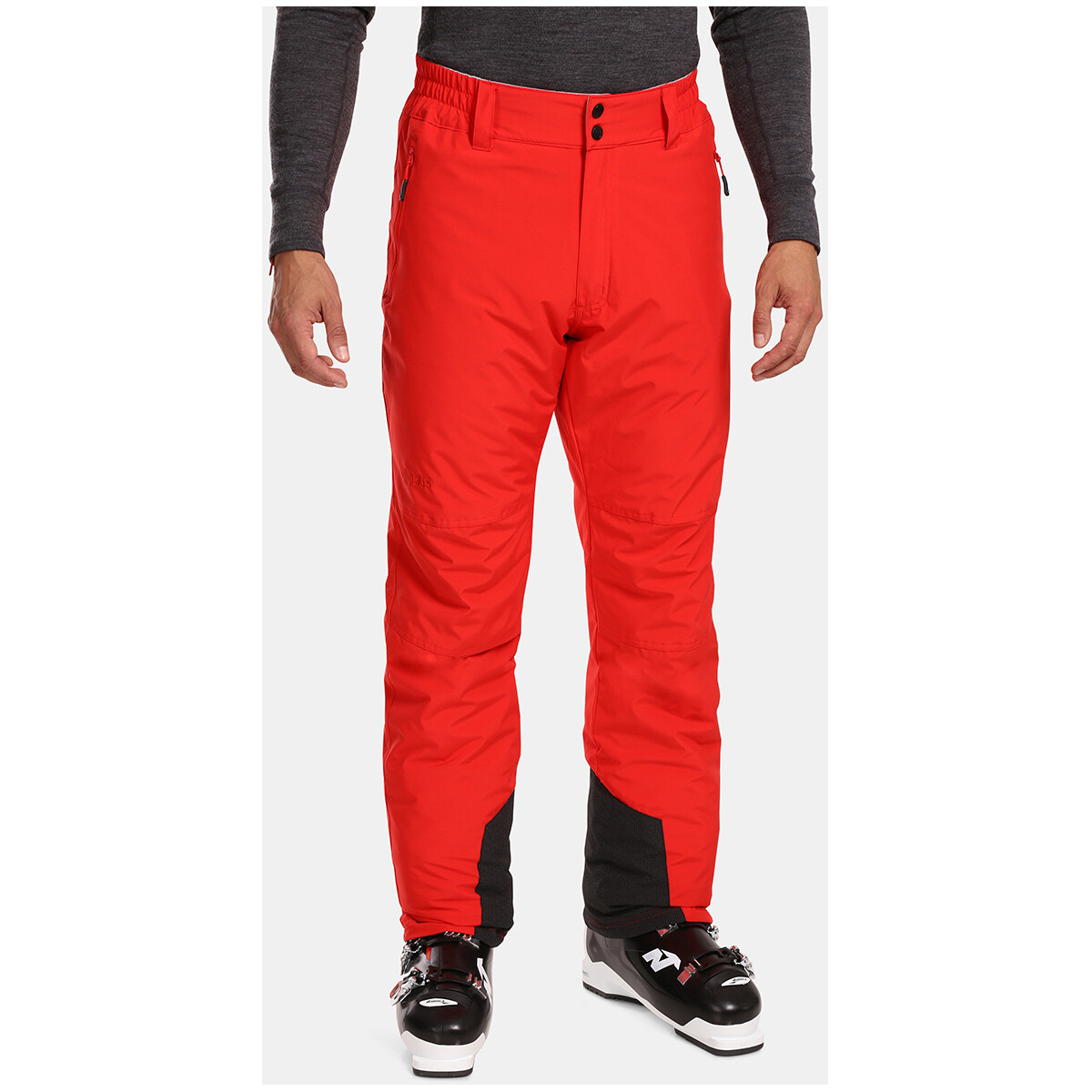 Textil Kalhoty Kilpi Pánské lyžařské kalhoty  GABONE-M Červená