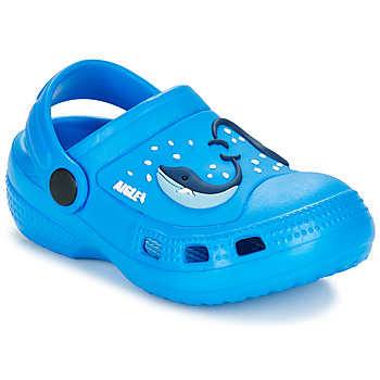 Boty Děti Pantofle Aigle TADEN KID 2 Modrá