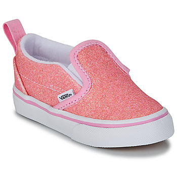 Vans Street boty Dětské TD Slip-On V GLITTER PINK - Růžová