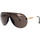 Hodinky & Bižuterie sluneční brýle Carrera Occhiali da Sole  Superchampion 2M2 Černá
