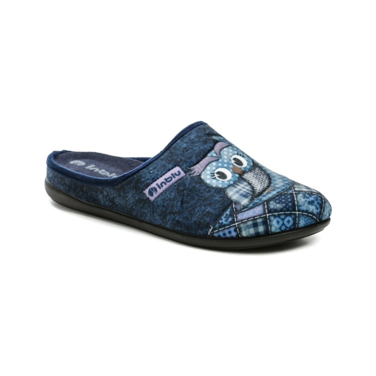 Boty Ženy Pantofle Inblu GF000018 modrá sovička papuče Modrá