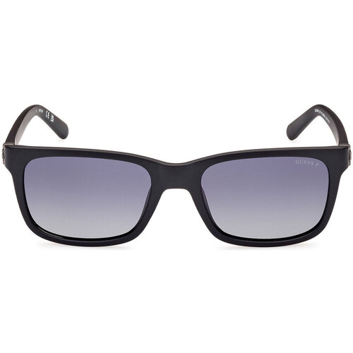 Hodinky & Bižuterie sluneční brýle Guess Occhiali da Sole  GU00066/S 02D Polarizzati Černá