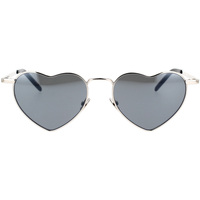 Hodinky & Bižuterie sluneční brýle Yves Saint Laurent Occhiali da Sole a Cuore Saint Laurent SL 301 LouLou 014 Stříbrná       
