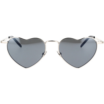 Yves Saint Laurent sluneční brýle Occhiali da Sole a Cuore Saint Laurent SL 301 LouLou 014 - Stříbrná