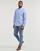Textil Muži Košile s dlouhymi rukávy Polo Ralph Lauren CHEMISE COUPE DROITE EN OXFORD PETITS CARREAUX VICHY Modrá