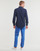 Textil Muži Košile s dlouhymi rukávy Polo Ralph Lauren CHEMISE COUPE DROITE EN SEERSUCKER Modrá